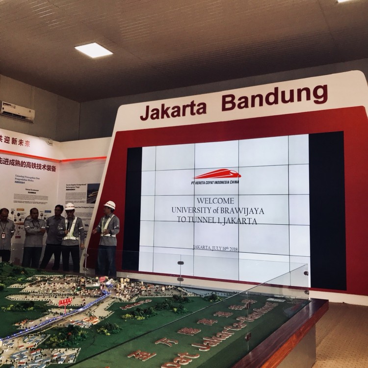 Jurusan Teknik Sipil Brawijaya Kunjungi Proyek Kereta Cepat Pertama di Indonesia \u2013 HMS FT-UB